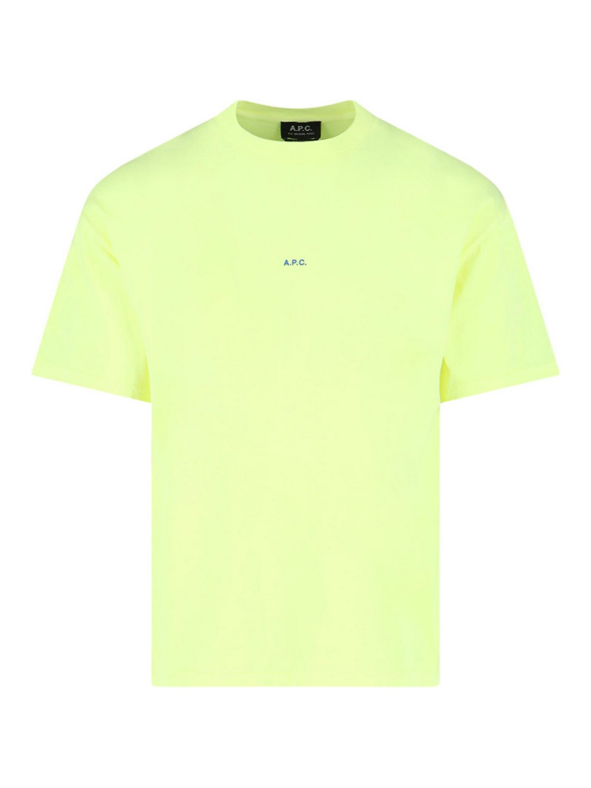 Apc T-shirt Logo In Yellow
