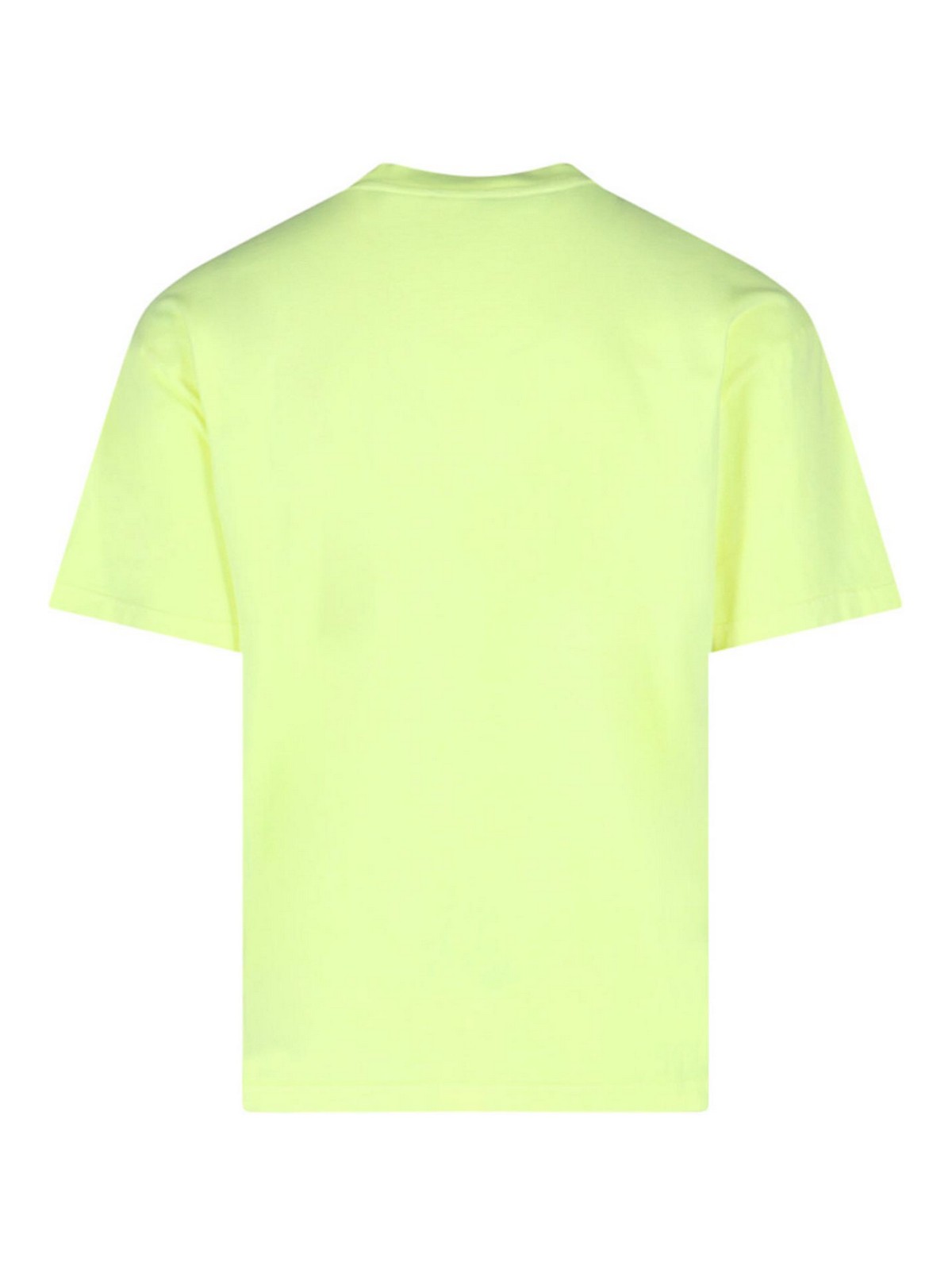Shop Apc T-shirt Logo In Yellow