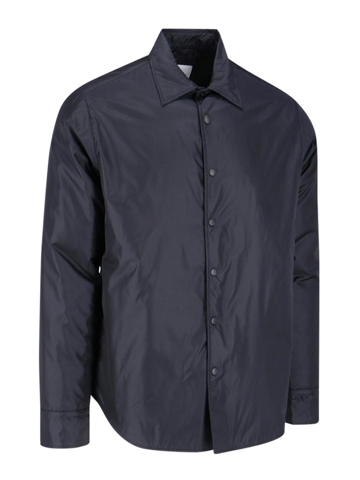 Shop Aspesi Shirt Jacket In Black