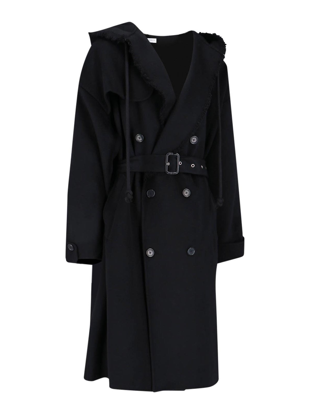 J.W. Anderson Double-breasted coat - Black - Men