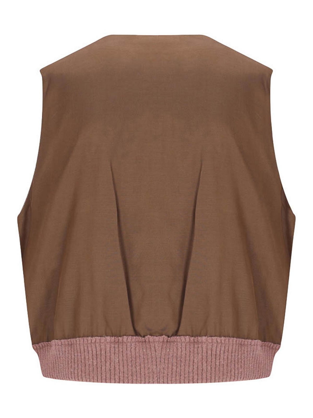 Shop Magliano Chaleco - Color Carne Y Neutral In Nude & Neutrals