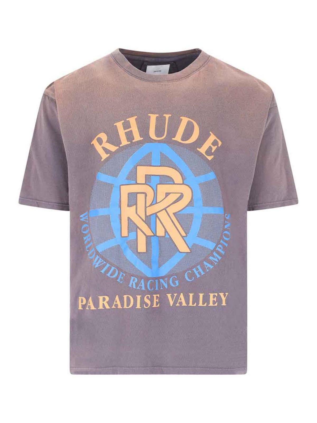 Rhude T-shirt In Grey
