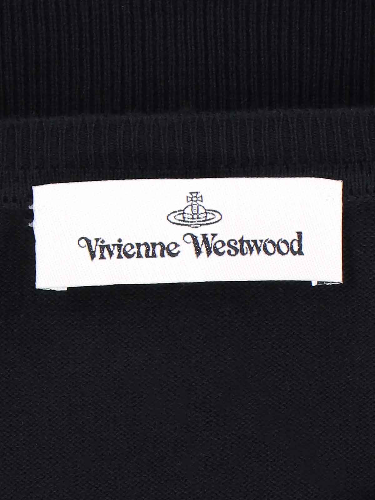 Shop Vivienne Westwood Cardigan In Black