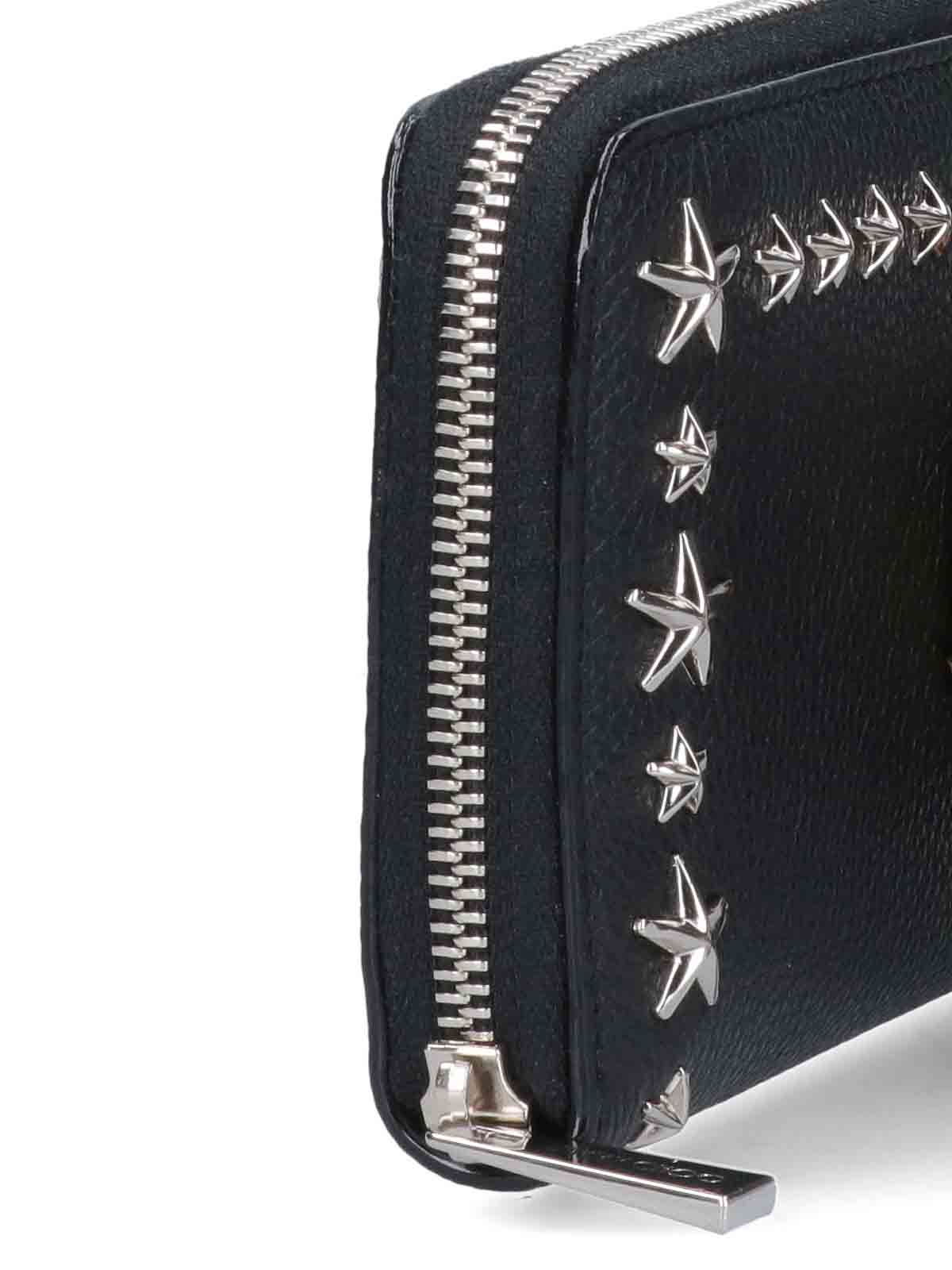 Leather handbag Jimmy Choo Black in Leather - 41295465