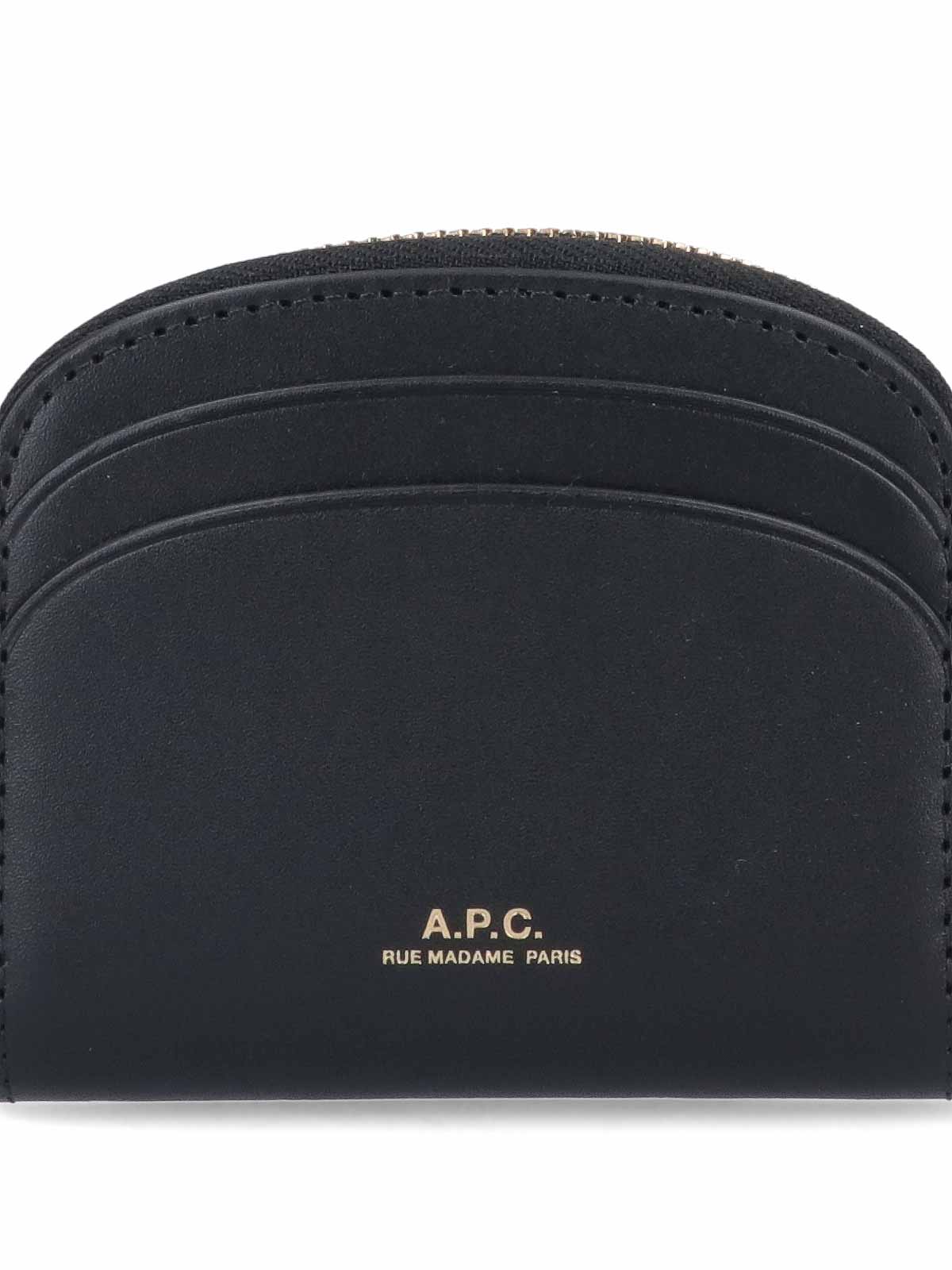 Shop Apc Small Wallet In Black