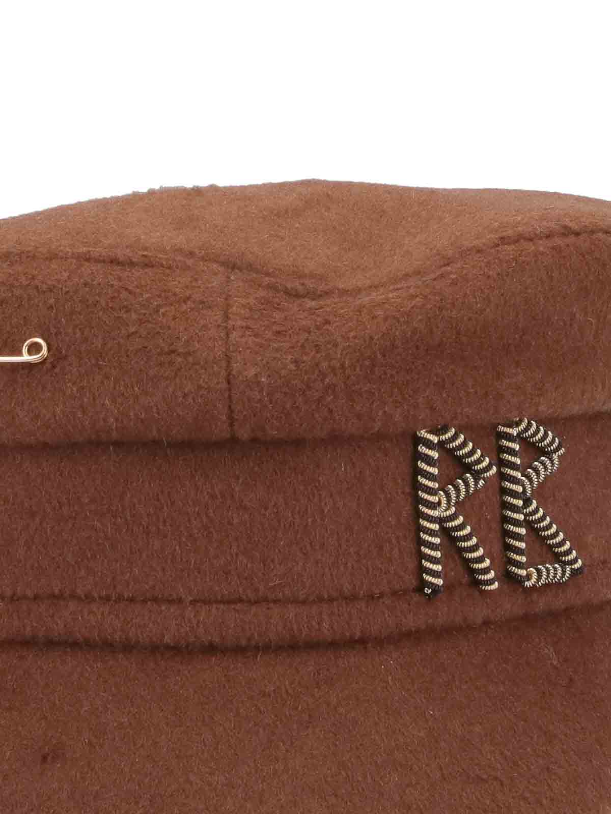 Shop Ruslan Baginskiy Hat In Brown