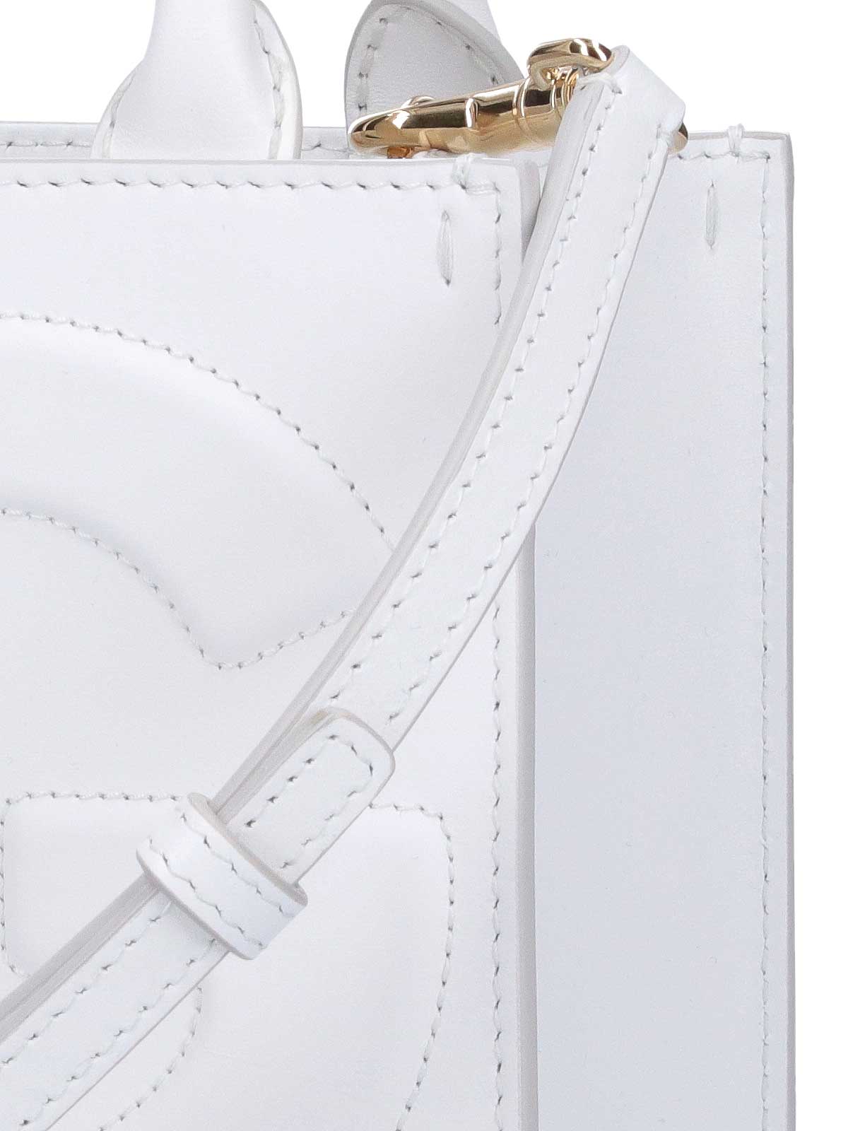 Shop Dolce & Gabbana Small Shopping Bag In White