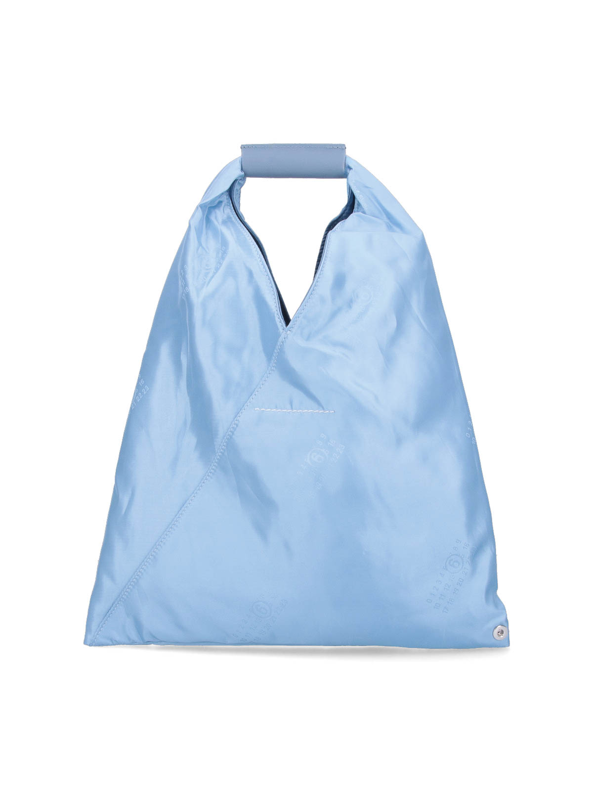 Shop Mm6 Maison Margiela Small Tote Bag In Blue