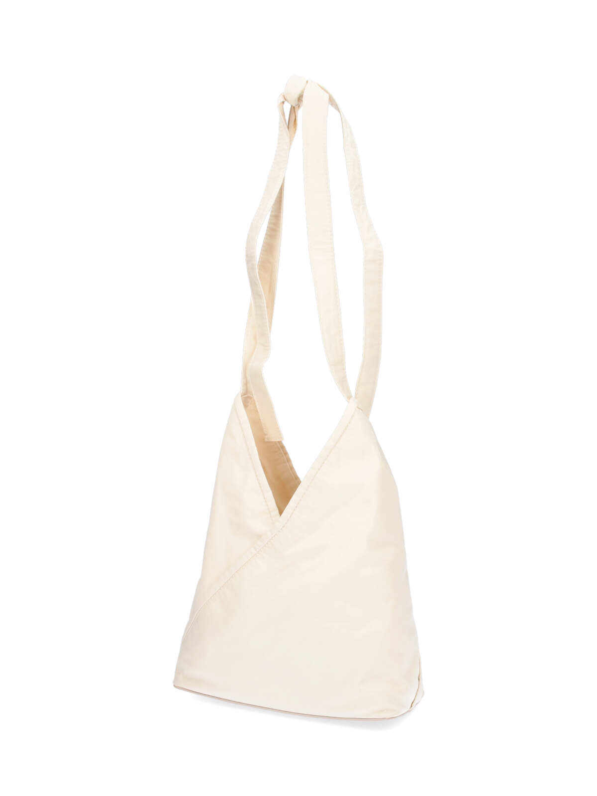 Shop Mm6 Maison Margiela Shoulder Bag In White