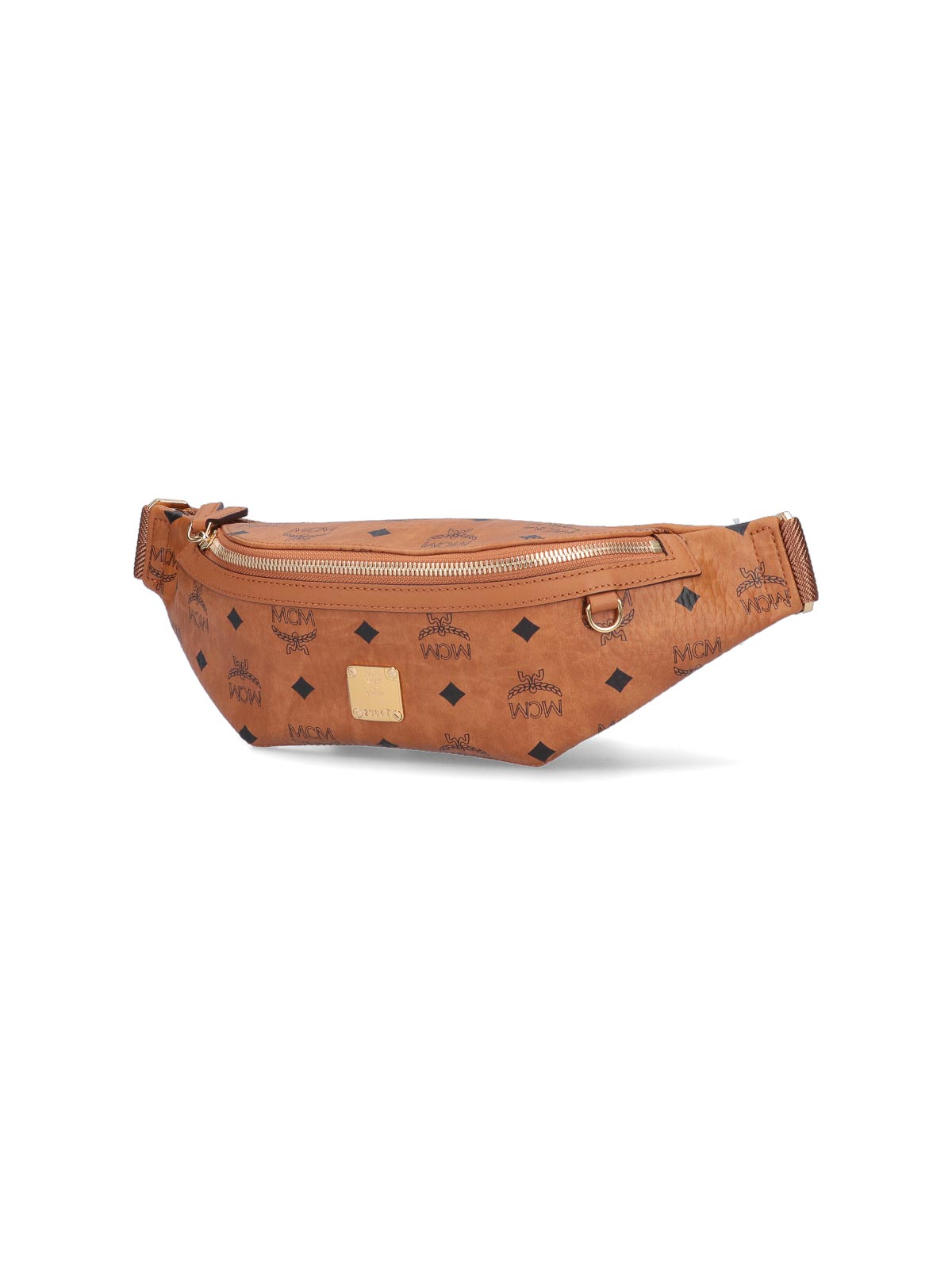 Shop Mcm Small Pouch In Brown