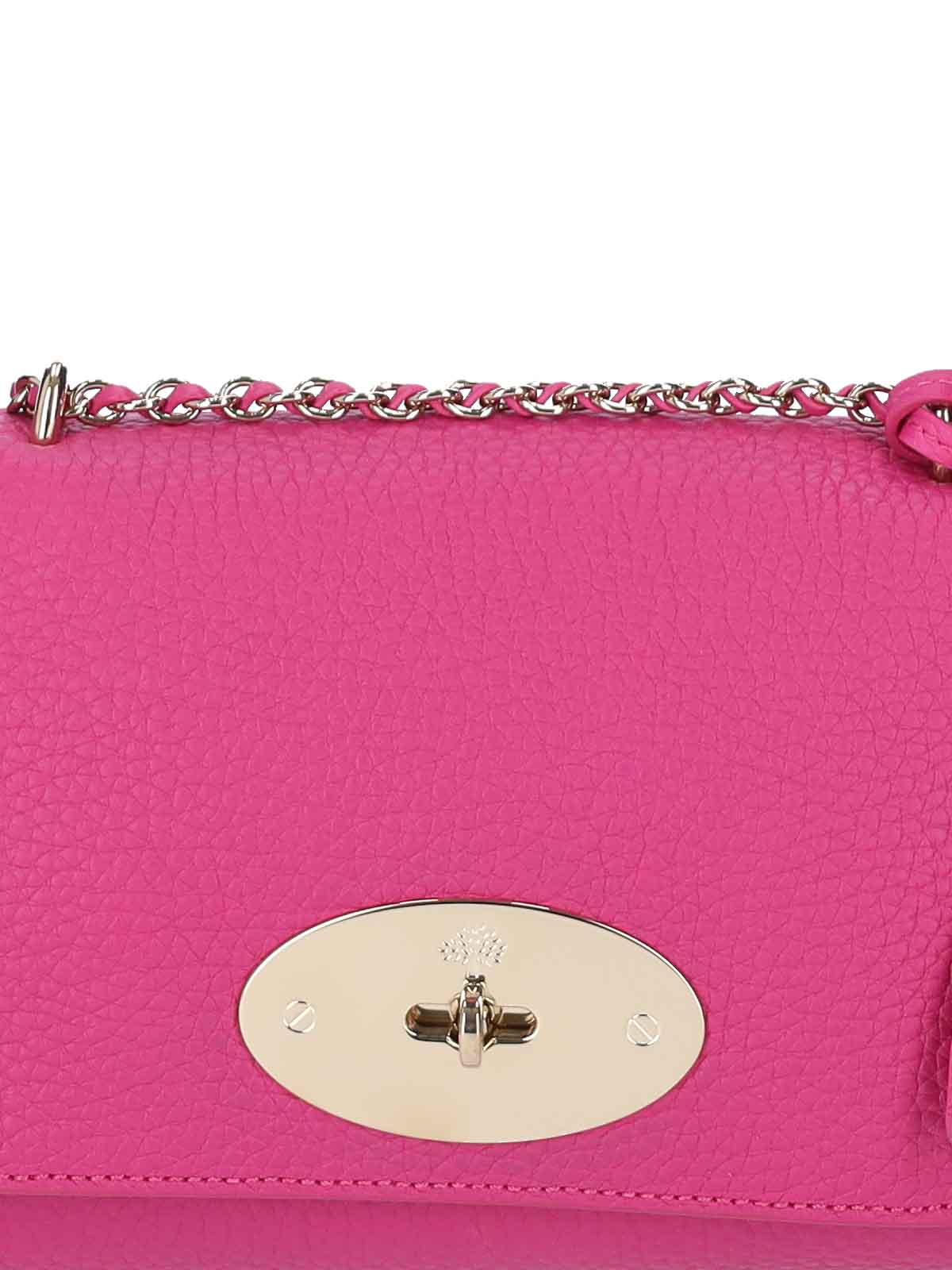 Designer handbag unboxing a fabulous bright pink mulberry lily small handbag  - YouTube