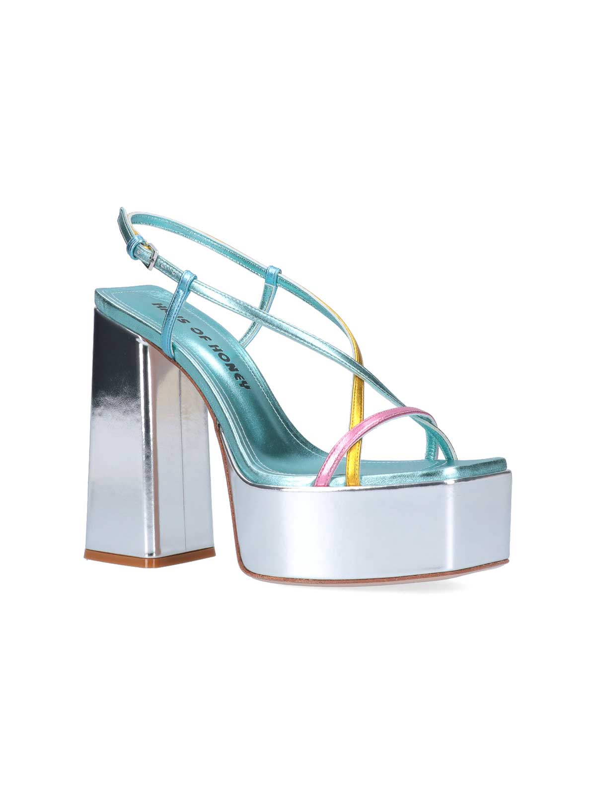 Haus Of Honey Platform sandals - Silver - Women