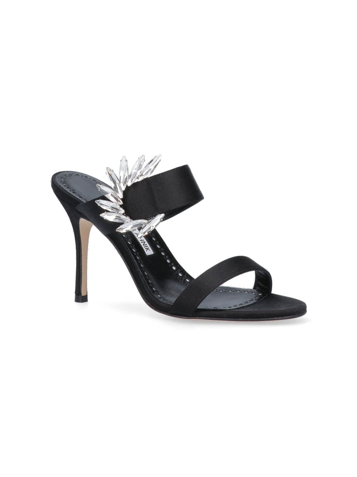 Shop Manolo Blahnik Sandalias - Chivela In Negro