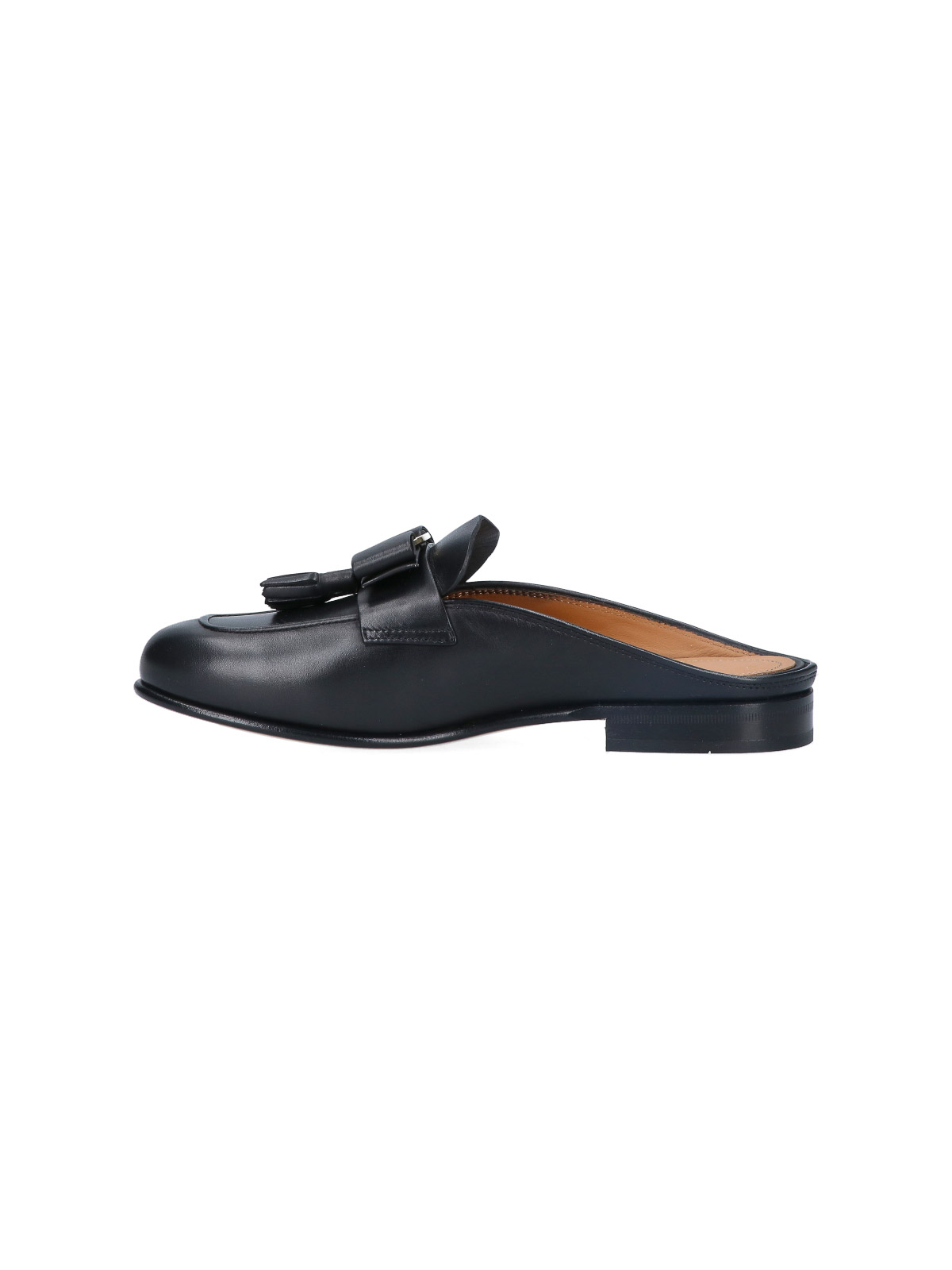 Shop Ferragamo Mules Fiocco In Black