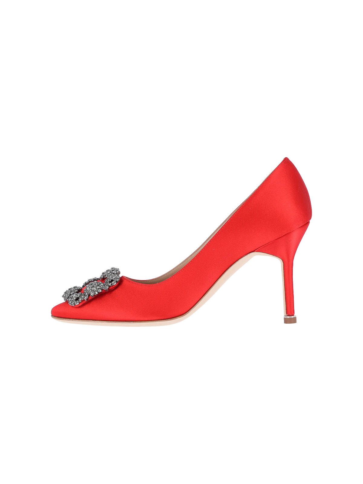 Shop Manolo Blahnik Zapatos De Salón - Hangisi In Red