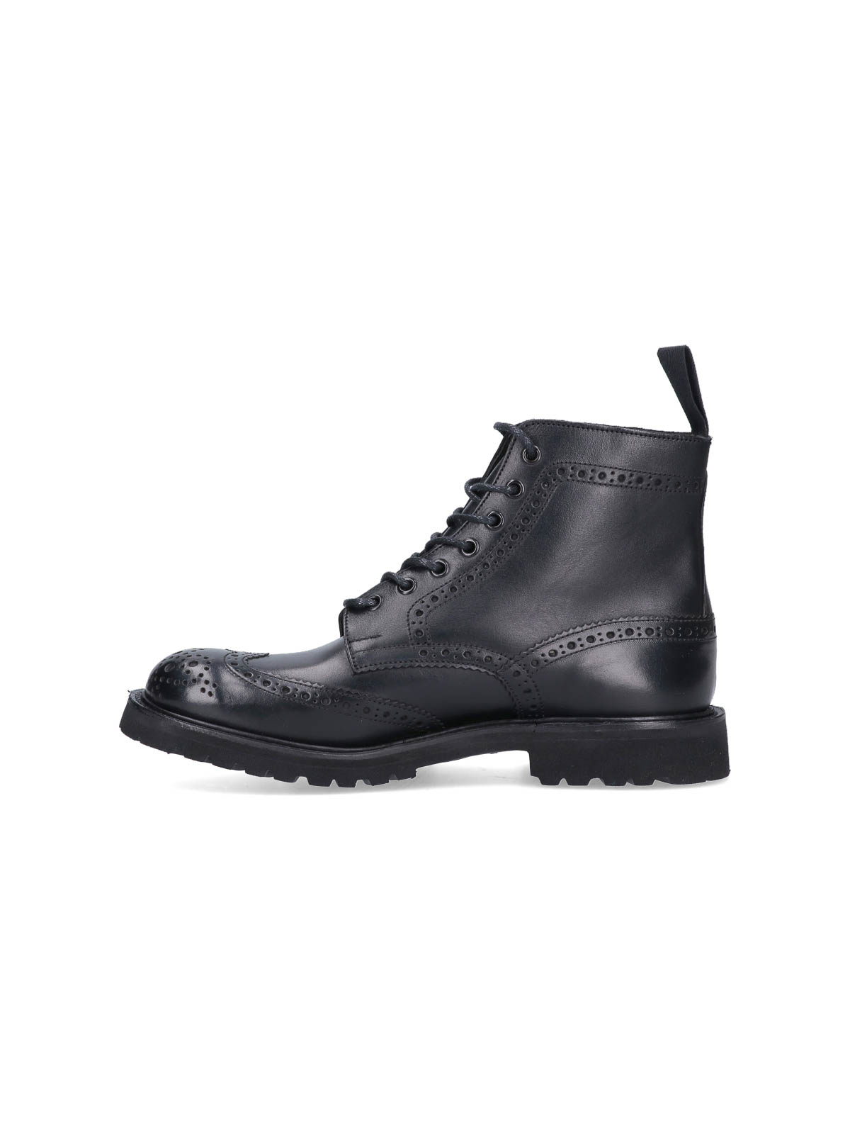 Shop Tricker's Ankle Boots In Negro