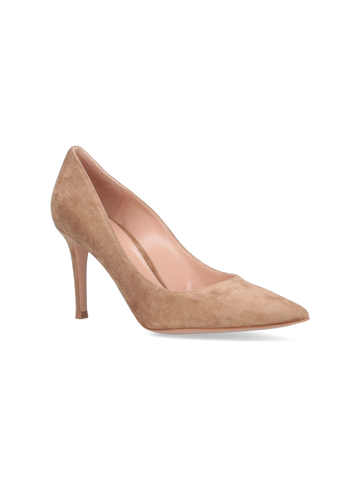 Shop Gianvito Rossi Pumps In Beis