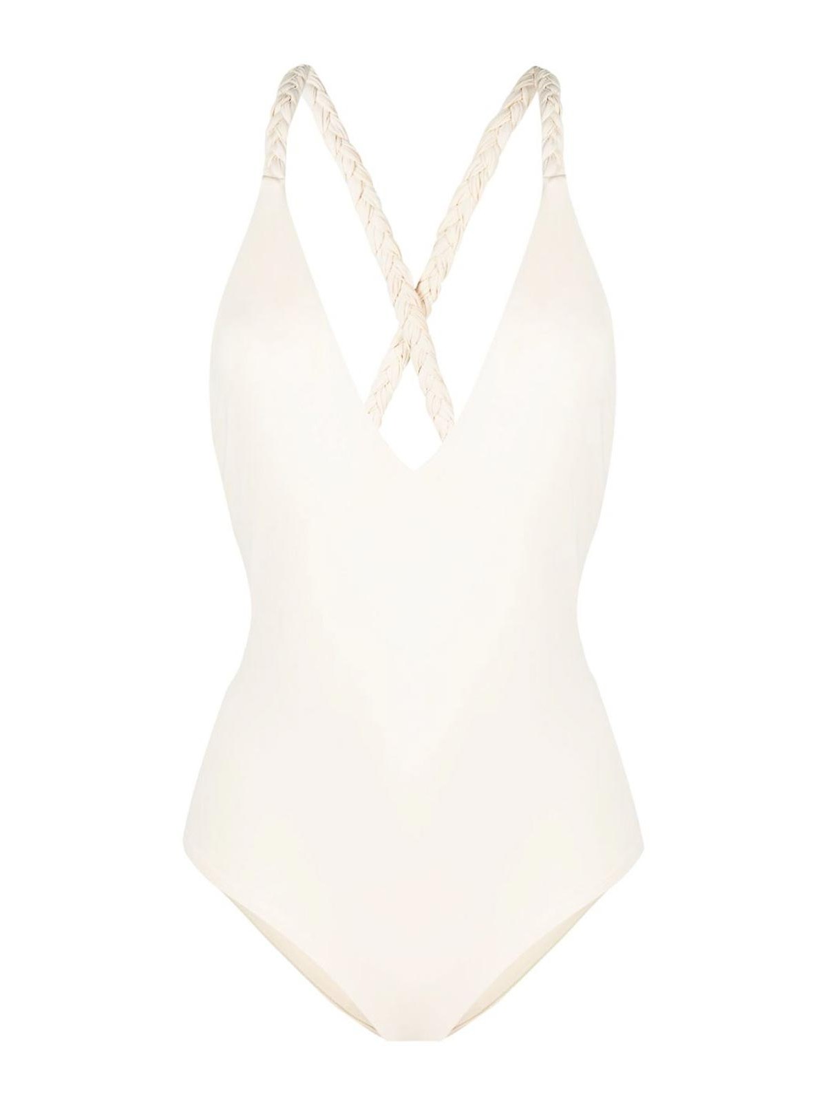 Shop Manebi Swimsuit In White