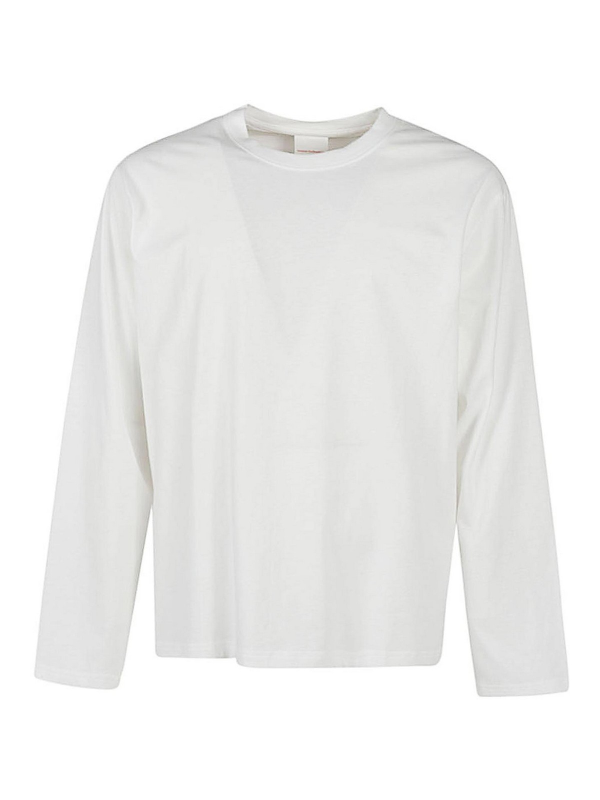 Stockholm Surfboard Club Organic Cotton Long-sleeve T-shirt In White