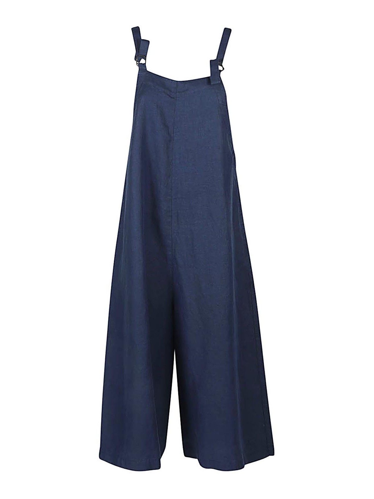 Shop Sarahwear Linen Jumpsuit In Blue