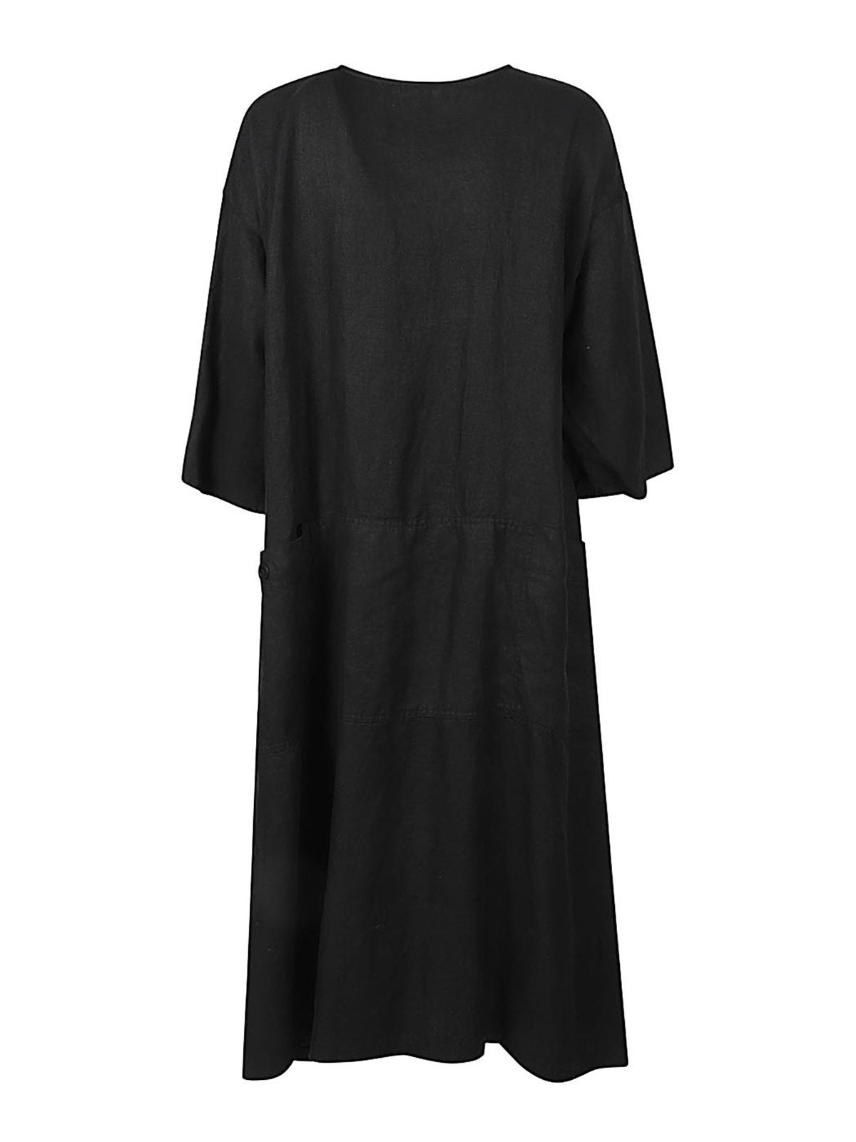 Shop Sarahwear Vestido Midi - Negro In Black