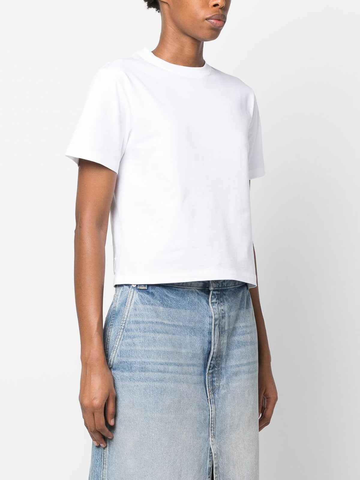 Shop Armarium Cotton T-shirt In White