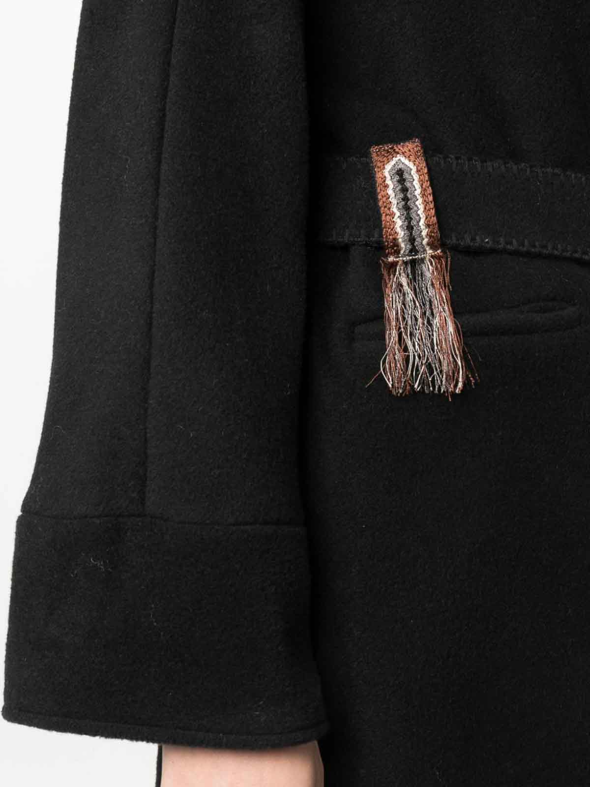 Shop Bazar Deluxe Printed Cotton Cardigan In Black