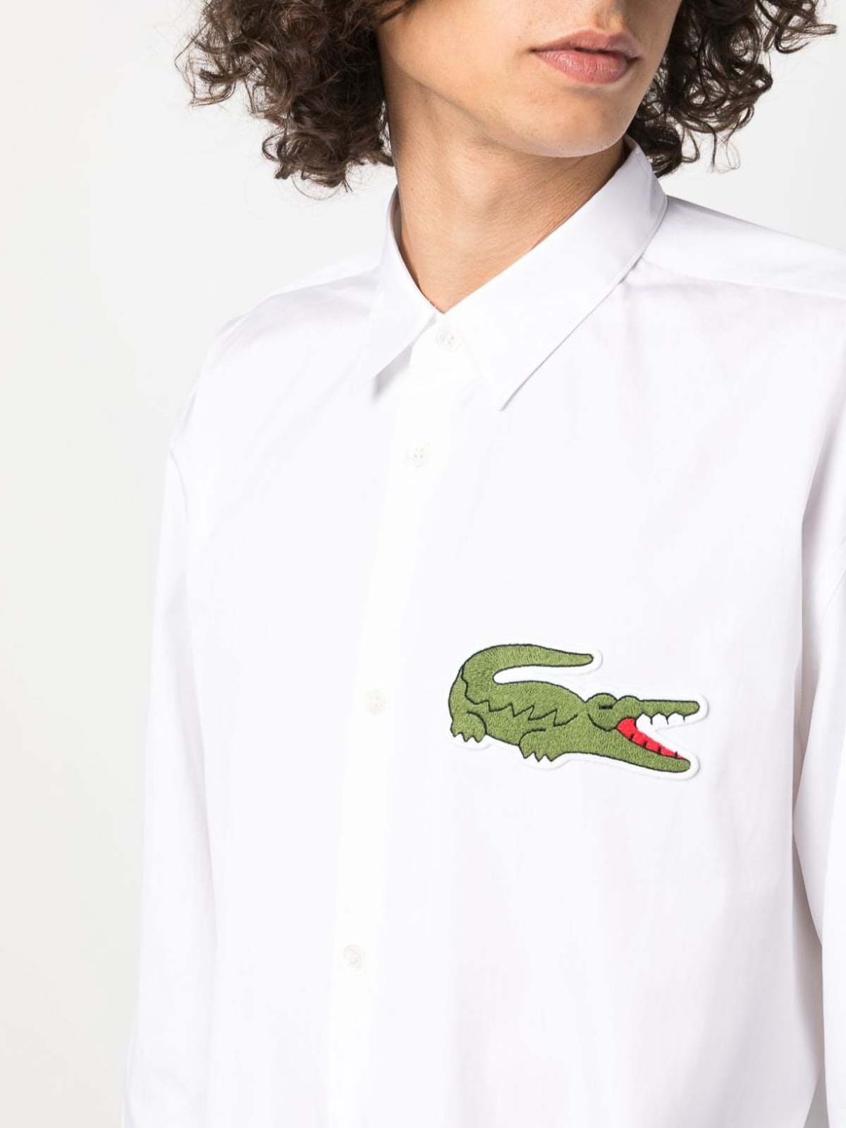 Shop Comme Des Garçons Camisa - Blanco In White