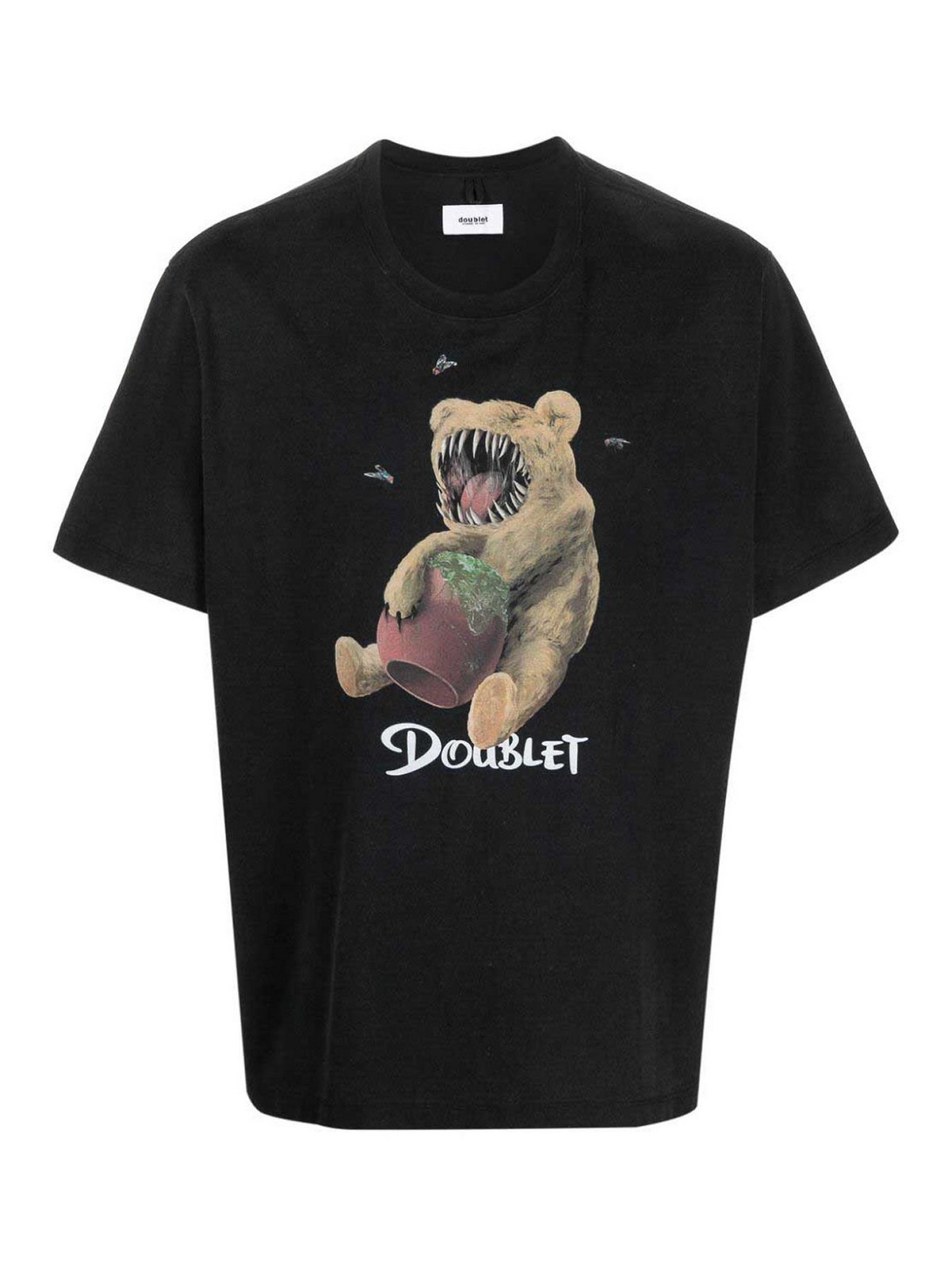 Doublet Tシャツ - 黒 - ブラック|23AW33CS296BLACK | THEBS