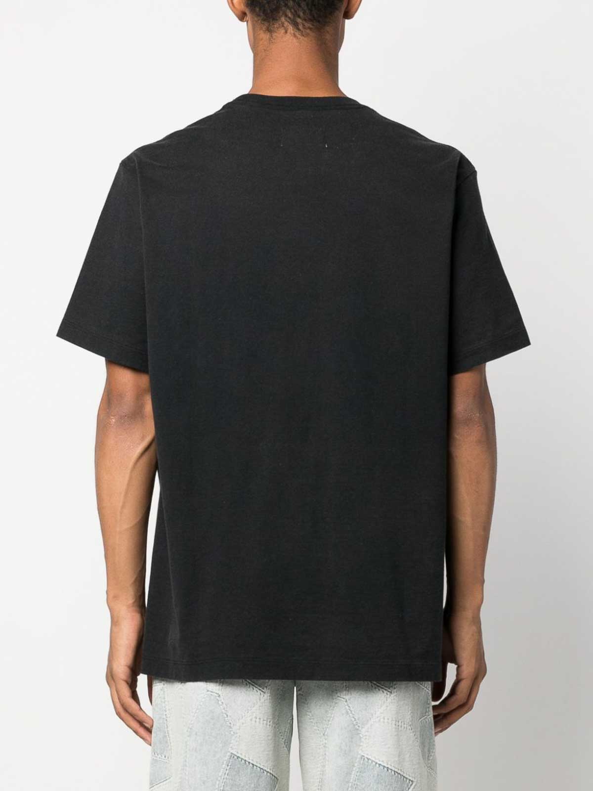 Doublet Tシャツ - 黒 - ブラック|23AW33CS296BLACK | THEBS