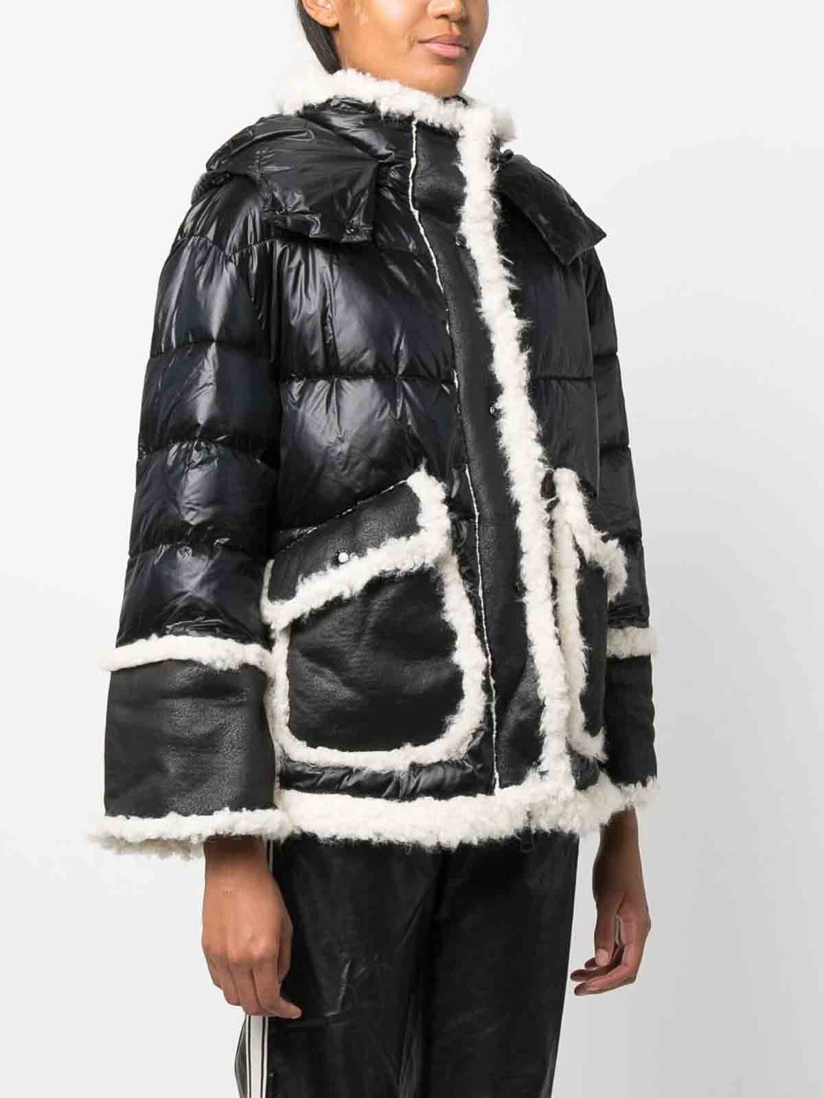 Ermanno Scervino Hooded short down jacket|D43EB001EW2MF099