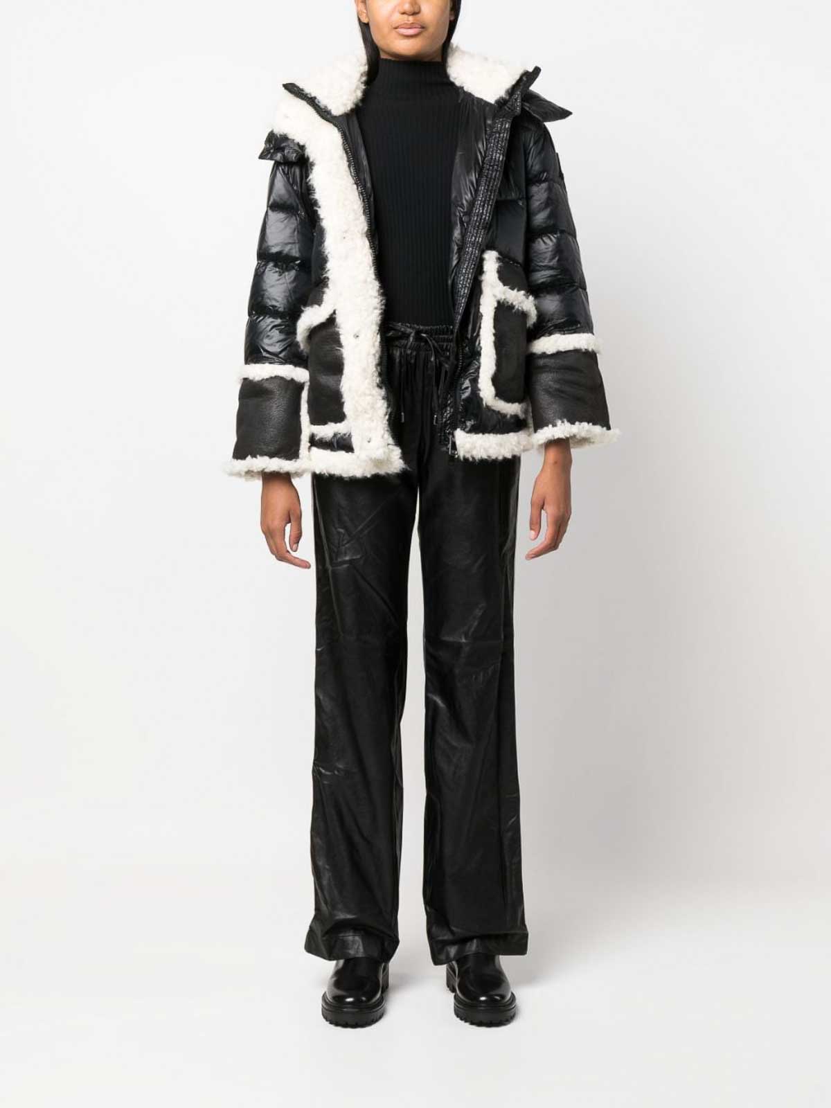 Ermanno Scervino Hooded short down jacket|D43EB001EW2MF099