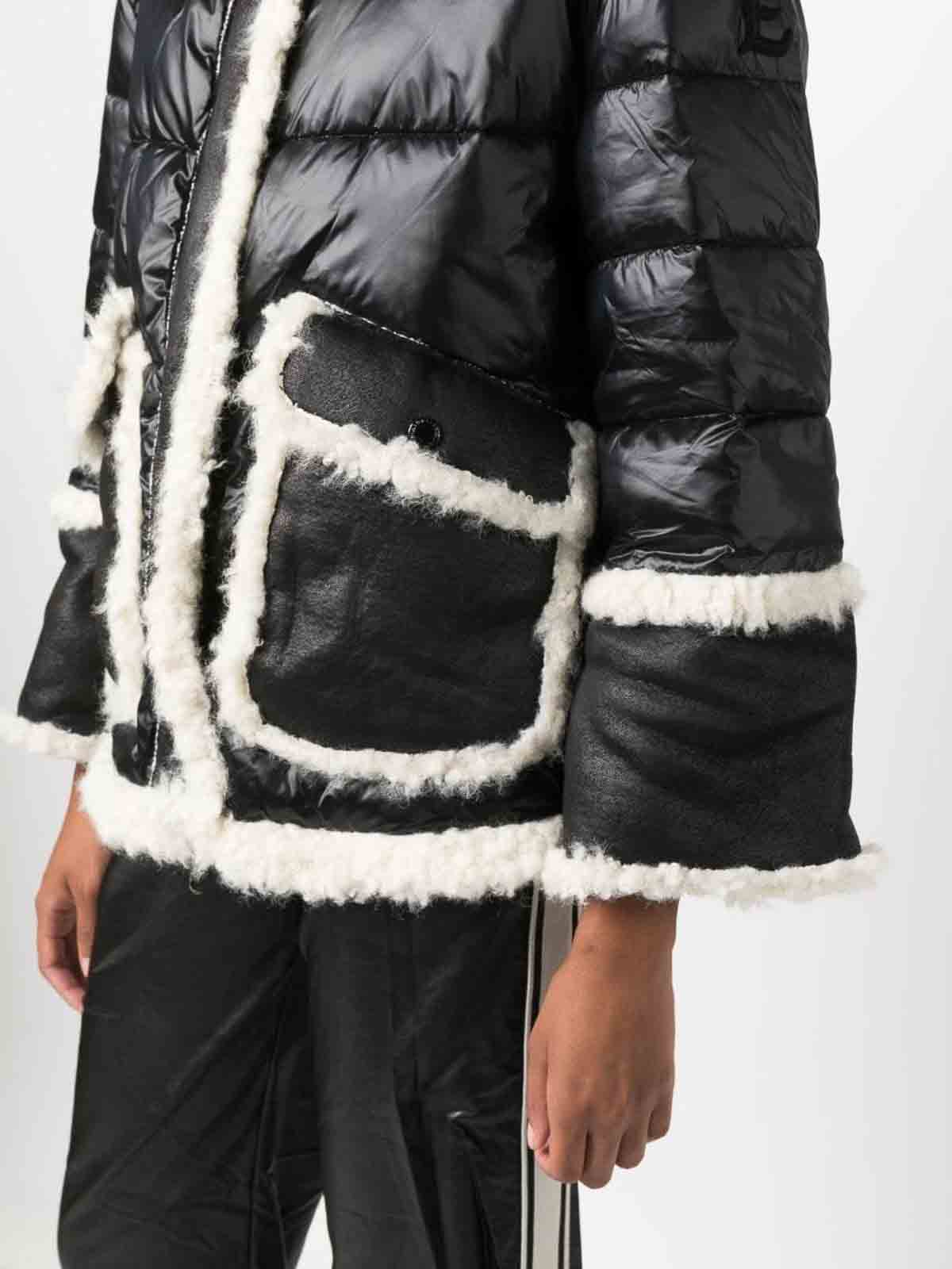 Ermanno Scervino Hooded short down jacket|D43EB001EW2MF099