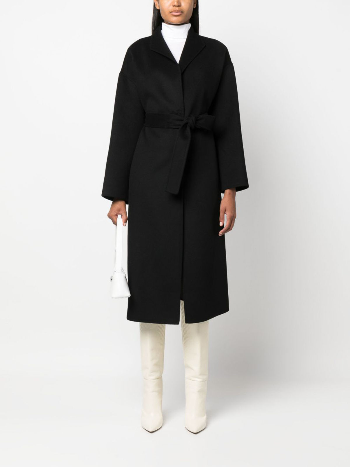 訳あり　ERMANNO SCERVINO 黒ジャッケットコート Ermanno Scervino ショートコート - 黒|D43ED023CCEY5MF099