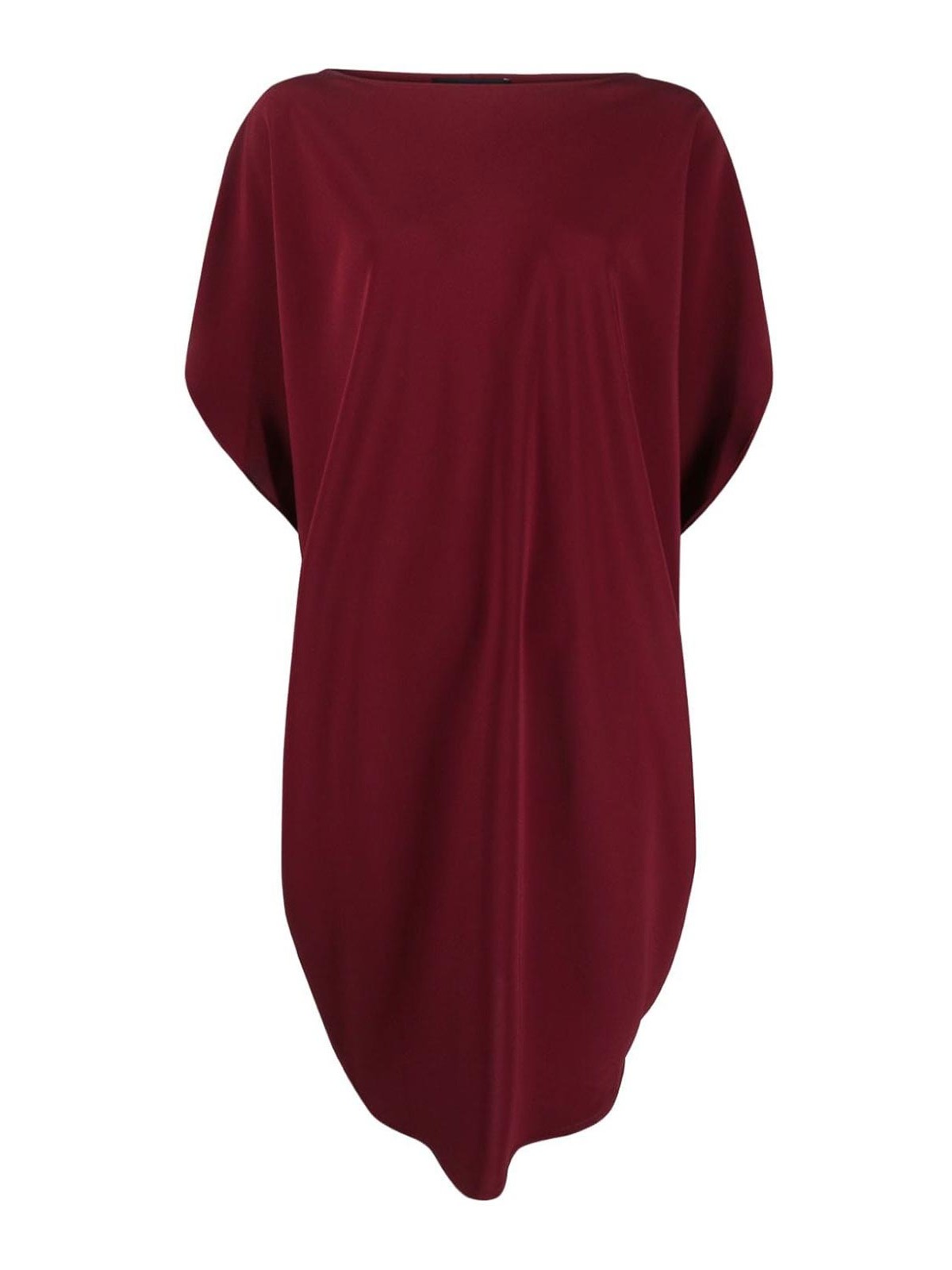 Shop Gianluca Capannolo Celia Short Dress In Dark Red