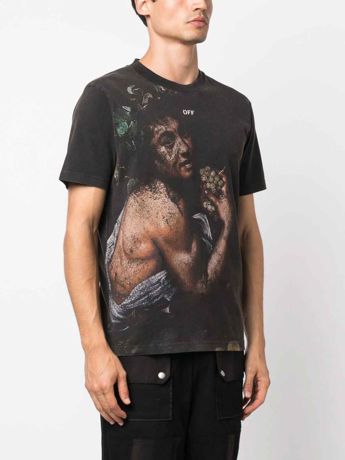 Tシャツ・カットソー OFF WHITE Men Tops OMAA027F23JER006 1084 Black 楽天市場】オフホワイト Off-White Tシャツ OMAA027F23JER006