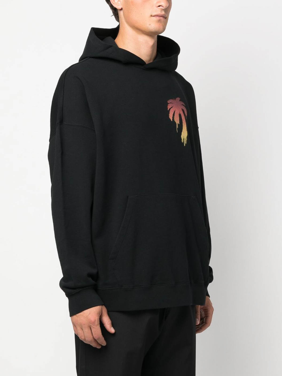 Palm Angels スウェットシャツ/セーター - 黒|PMBB126F23FLE0021025