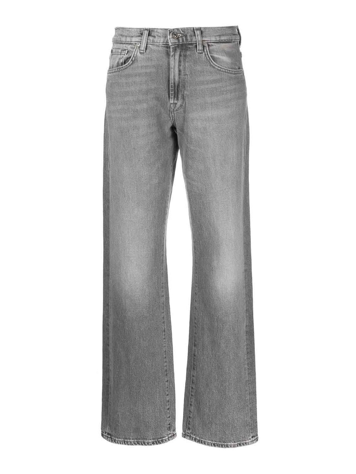 Bootcut jeans Seven - Wide leg denim jeans - JSSTC640MSTESSGREY