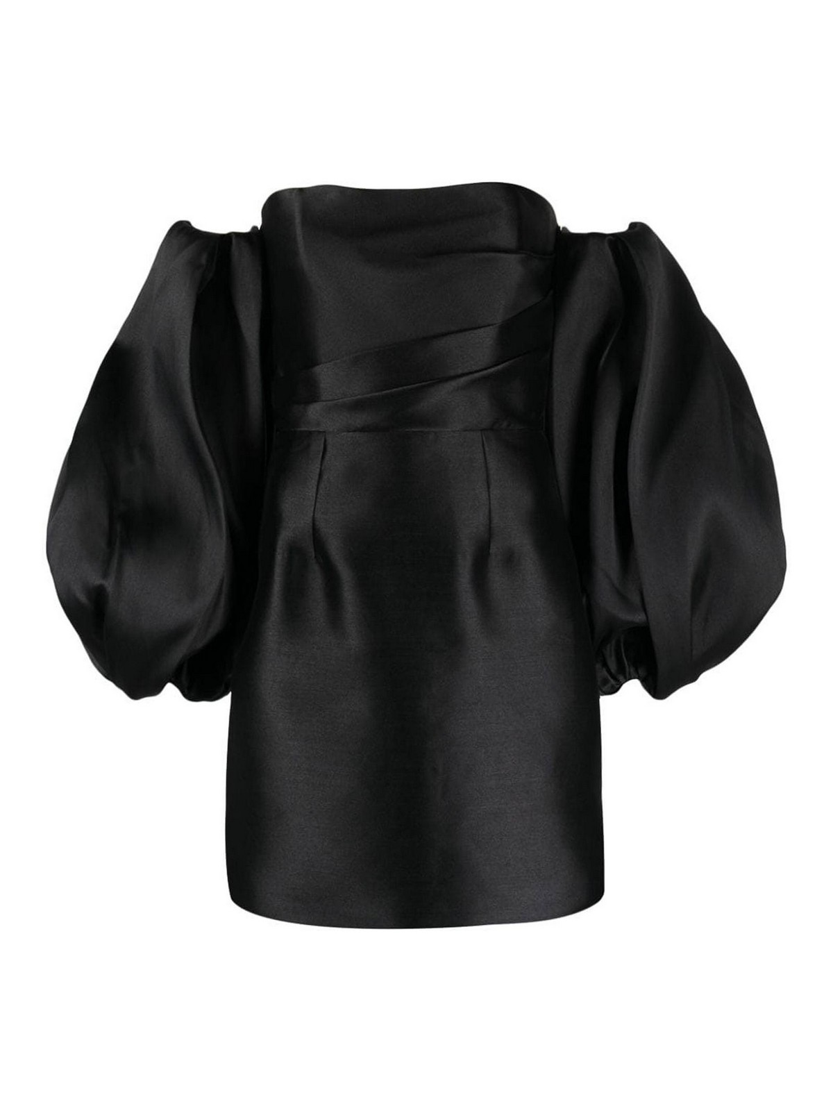 Shop Solace London Vestido Corto - Negro In Black