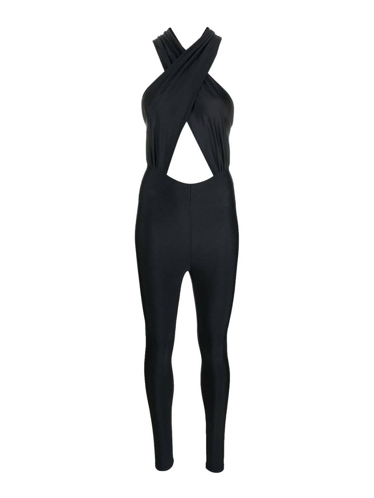 The Andamane Halter Neck Jumpsuit In Black