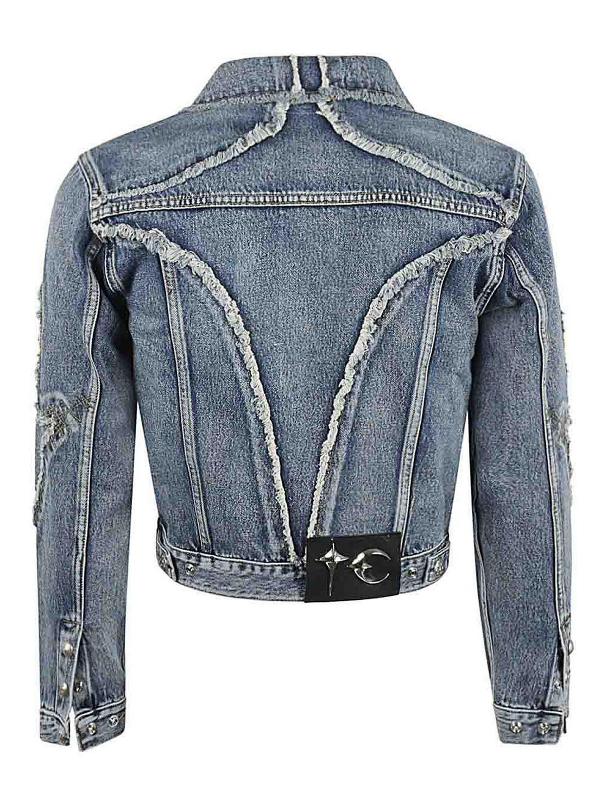 Casual jackets Thug Club - Tribal denim jacket - TC23JK0101BLUE