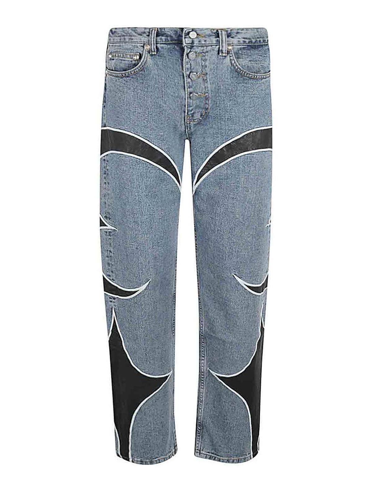 Thug Club Leather Denim Pant-