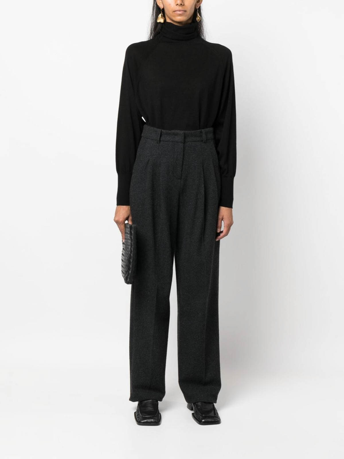 Polana Cashmere Turtleneck Black main image 1