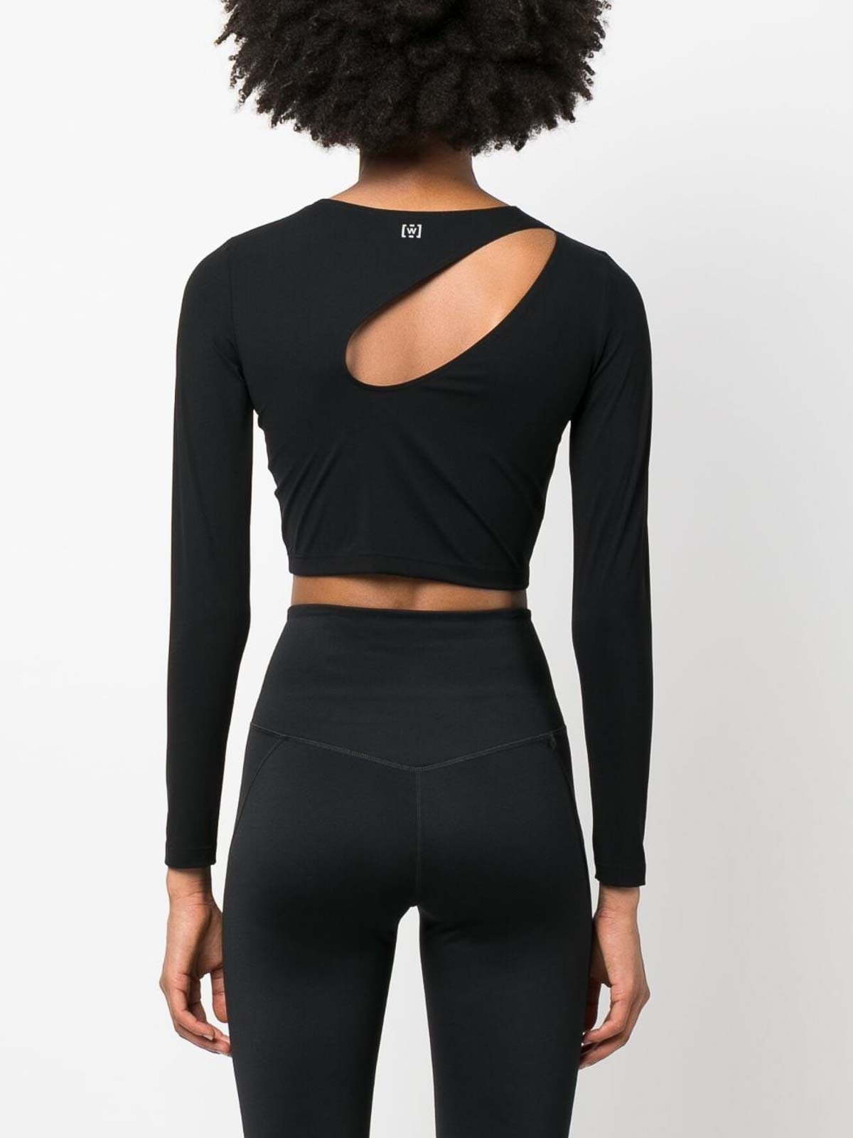 Shop Wolford Top - Negro In Black