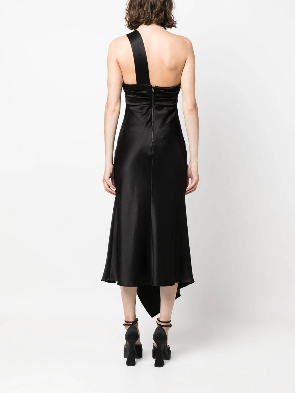 alice and olivia black silk dress Black High Neck Two Pieces Short Prom Dress 2018 US14 / Gray