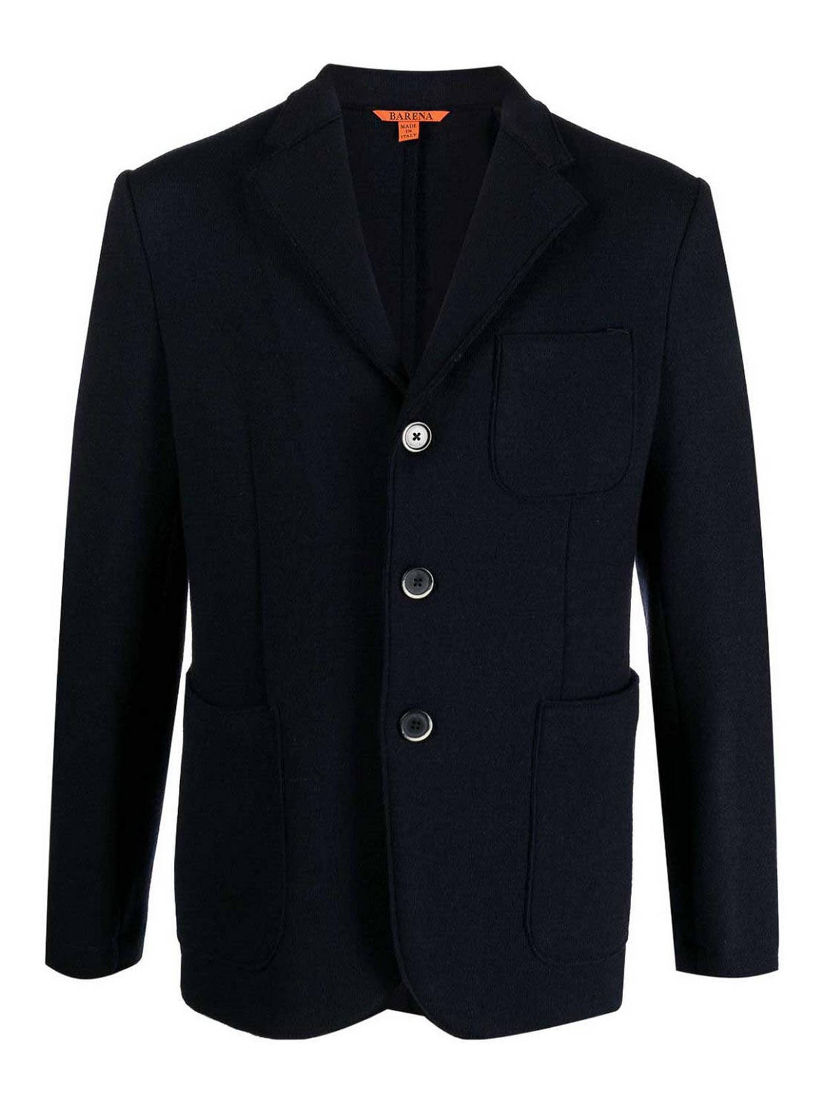 Barena Venezia Single-breasted wool jacket - Blue|GIU42150458170