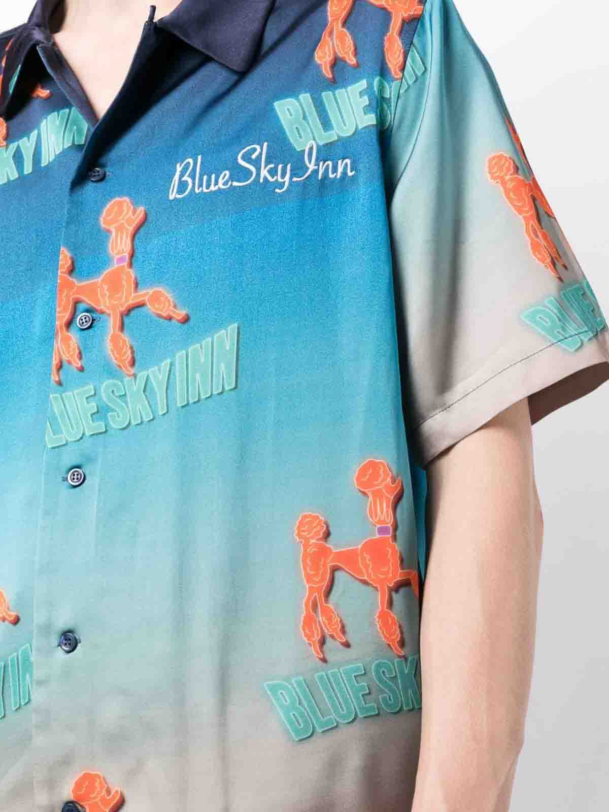Shop Blue Sky Inn Camisa - Azul In Blue