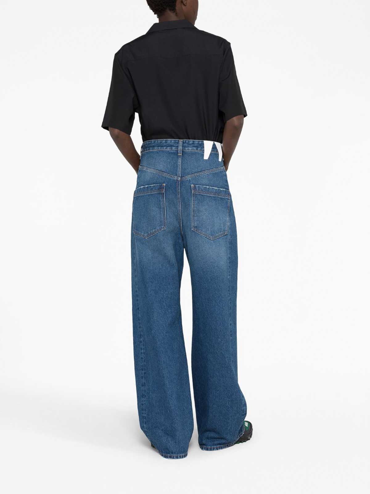 Shop Darkpark Ines Denim Jeans In Blue