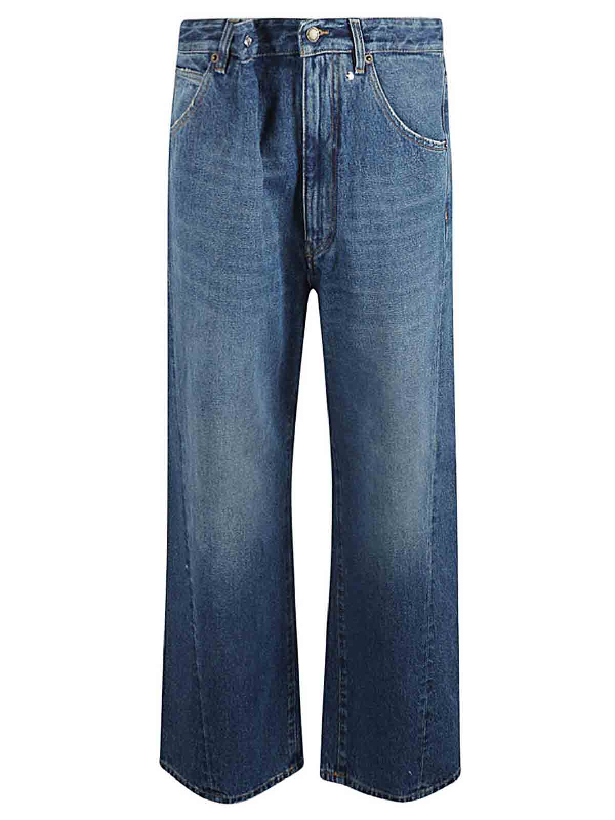 Shop Darkpark Ines Denim Jeans In Blue