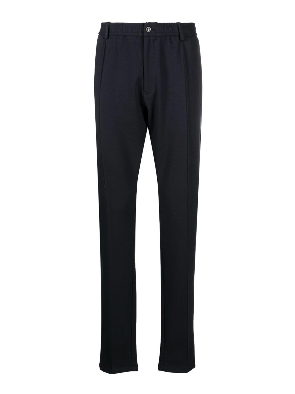 パンツ Emporio Armani Trousers Emporio Armani Cotton blend trousers - Blue - Men